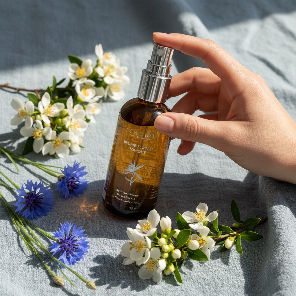 La Brume Florale Tonique - Soin Hydratant Peaux Mixtes & Fatiguées