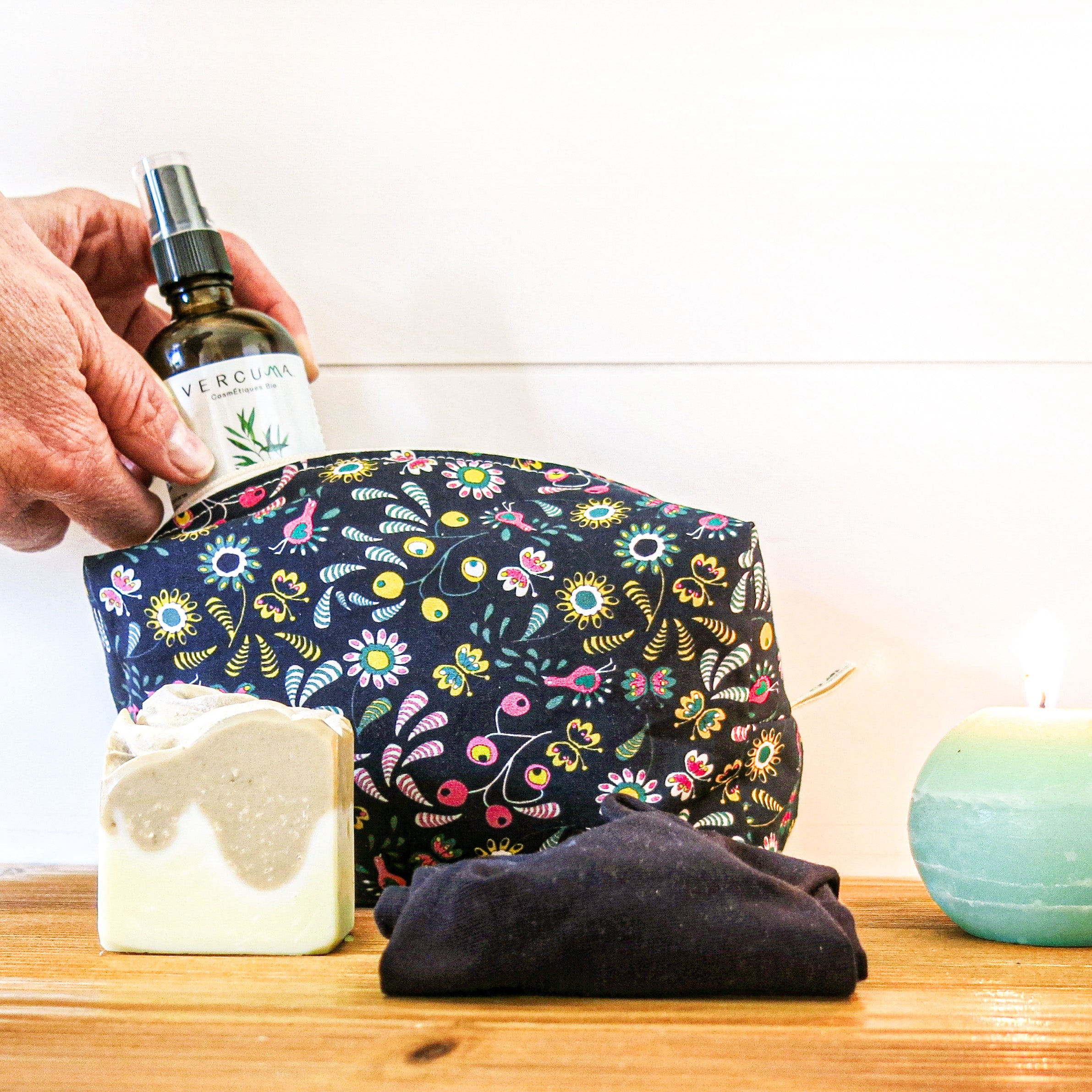 Trousse et Bandeau Alterosac + Déodorant et Savon Visage