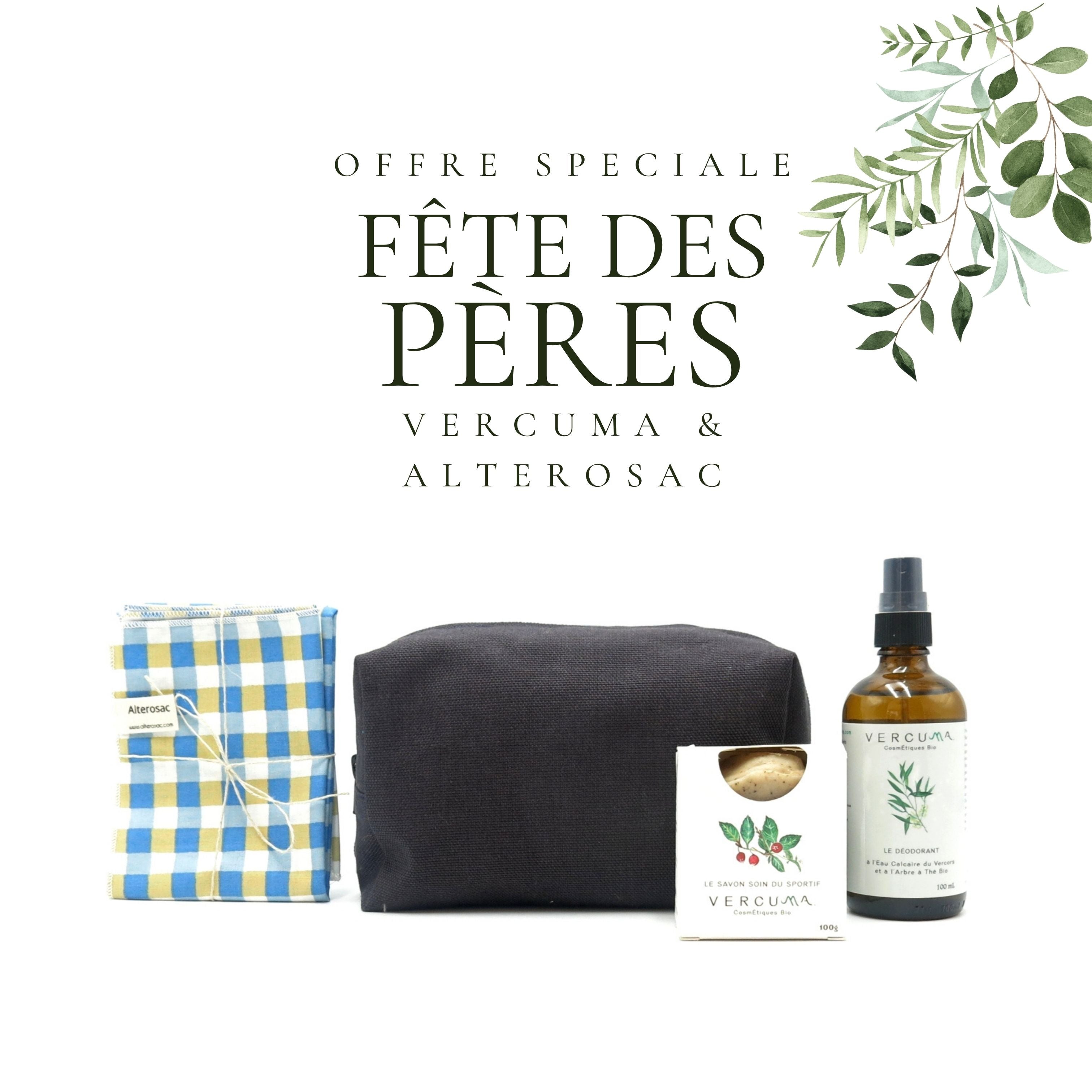 Trousse et Mouchoirs Alterosac + Déodorant et Savon Sportifs